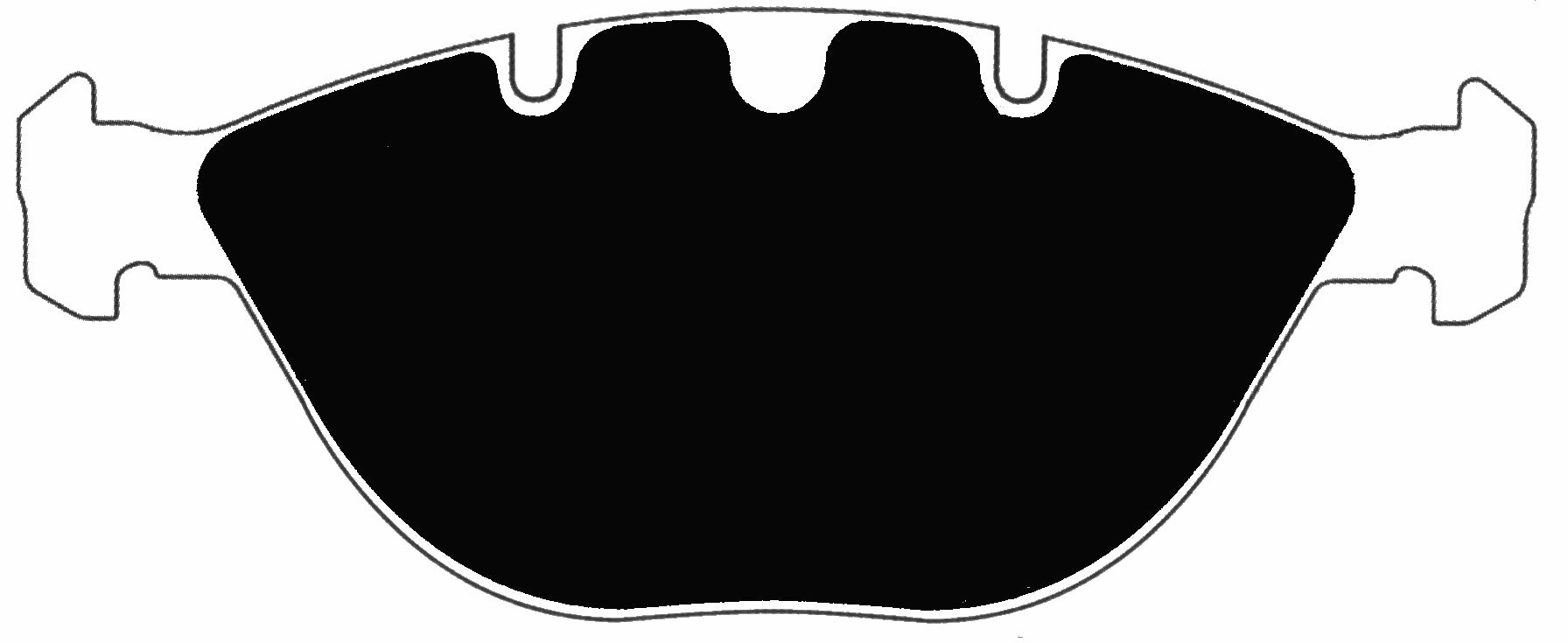 Porterfield Brake Pads for 2005 BMW X5 4.8is