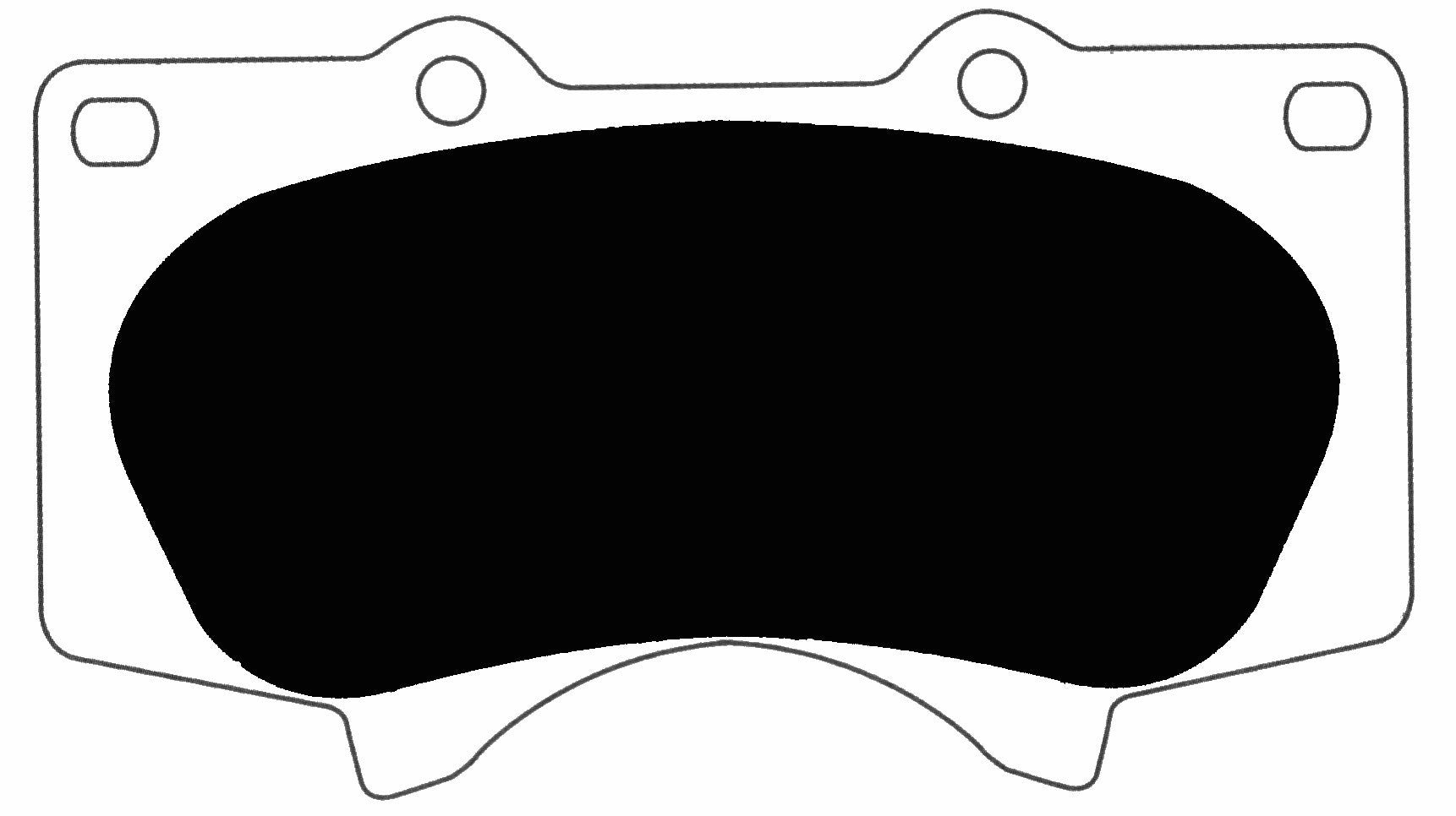 Porterfield Brake Pads for 2014 LEXUS GS 460