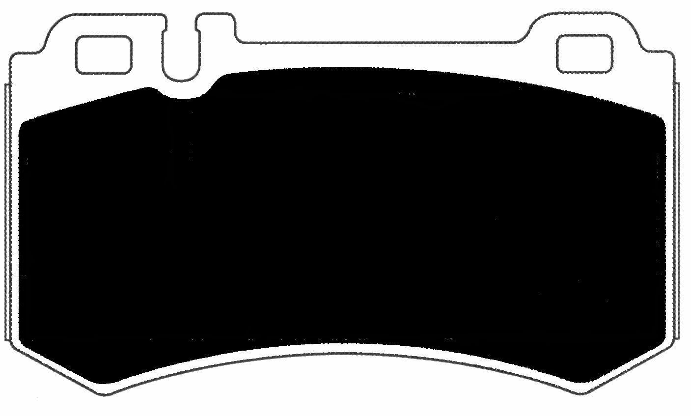 Porterfield Brake Pads for 2007 MERCEDES-BENZ SL65 AMG - w/Iron Discs