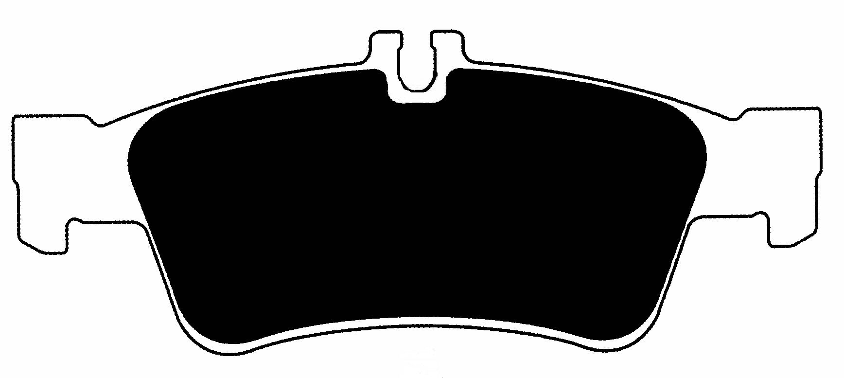Porterfield Brake Pads for 2009 MERCEDES-BENZ E550 Sedan / 4Matic