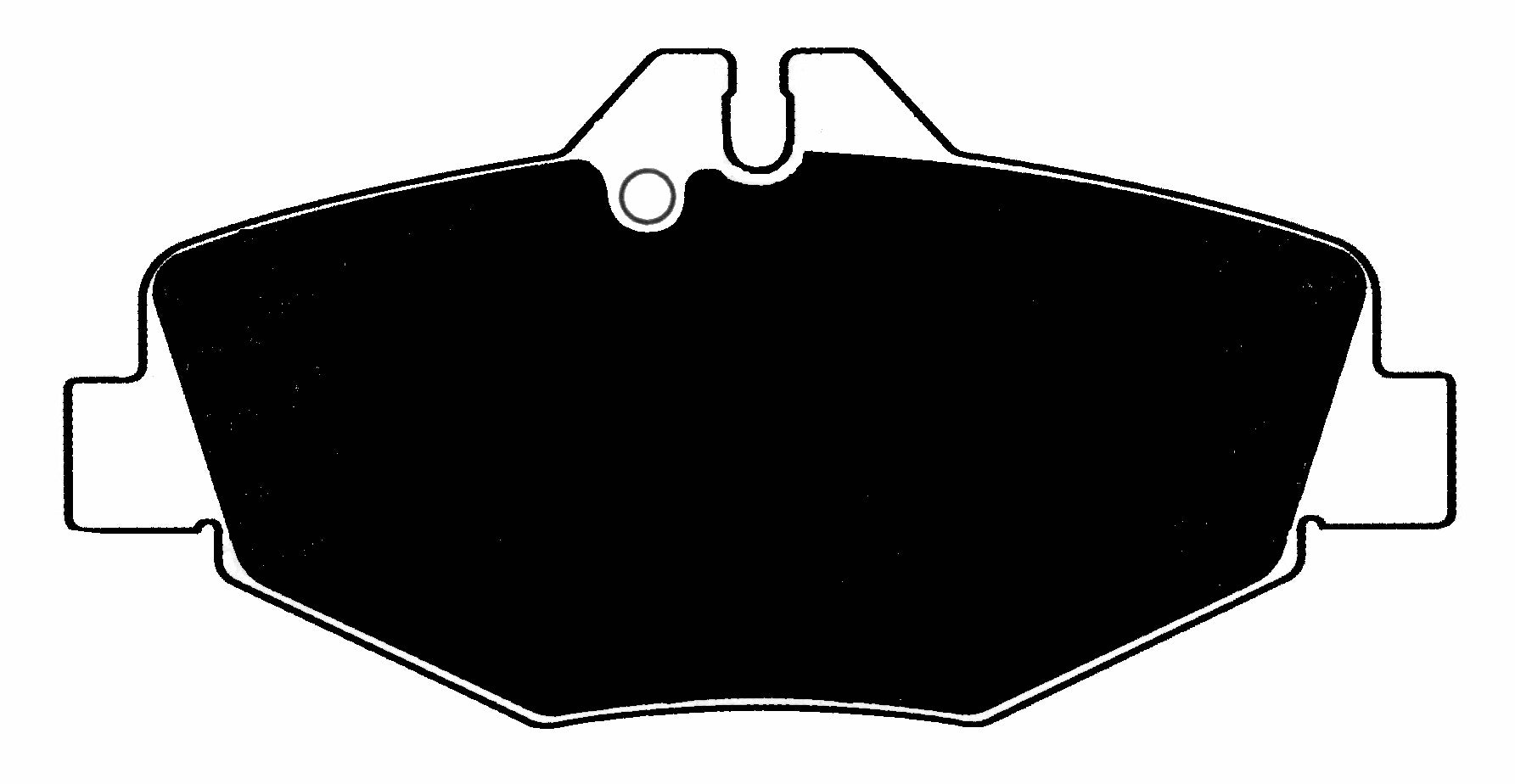 Porterfield Brake Pads for 2009 MERCEDES-BENZ E320
