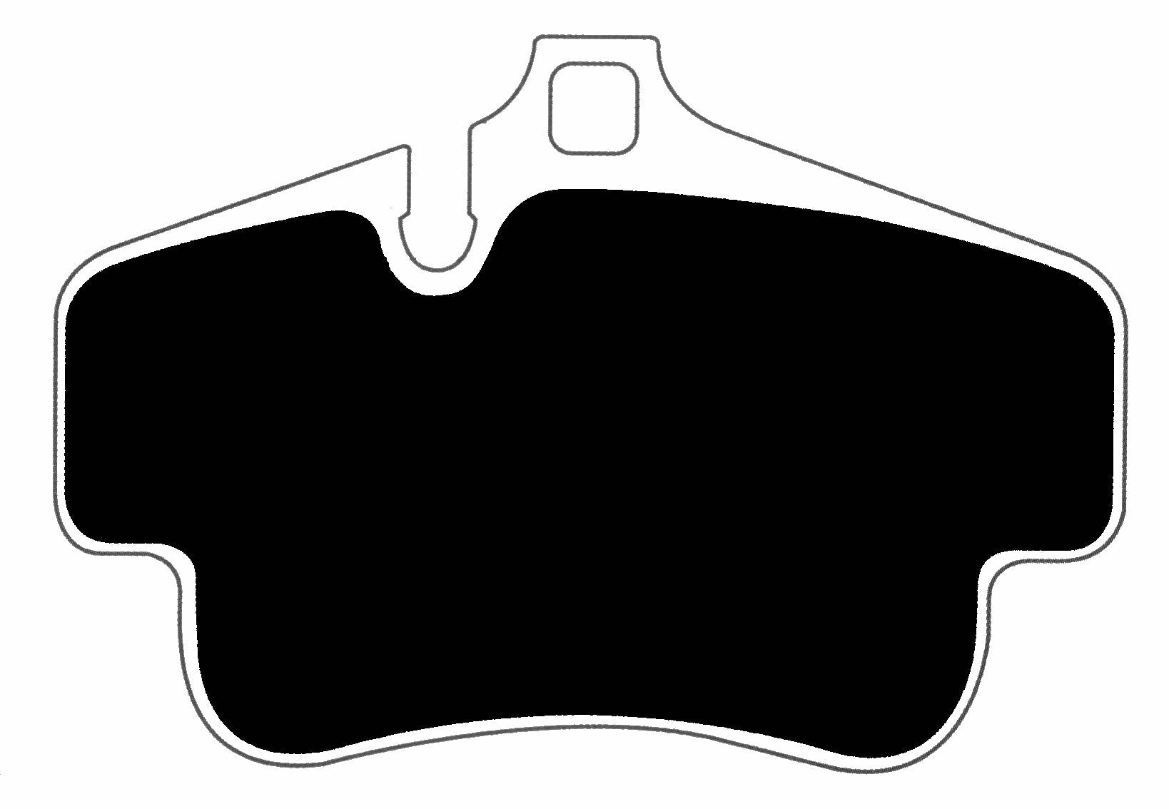 Porterfield Brake Pads for 2007 PORSCHE Boxster S w/Ceramic Discs