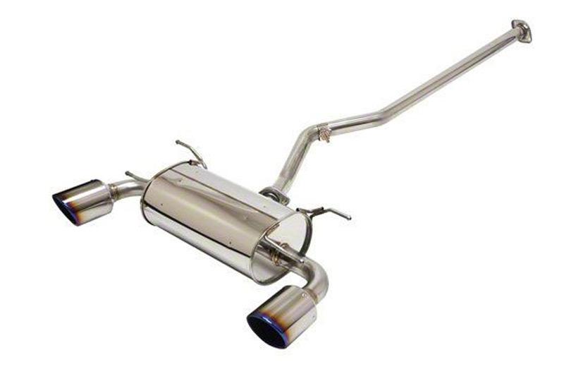 Apexi RS Evo Muffler Titanium Tips - 2008-2012 Mitsubishi Lancer EVO X *Discontinued (view 2)