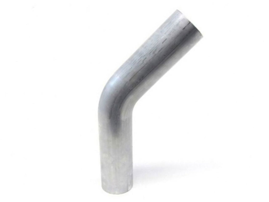 HPS Performance Products HPS 1-3/4" OD 45 Degree Bend 6061 Aluminum Elbow Pipe Tubing 16 Gauge w/ 2" CLR (view 1)