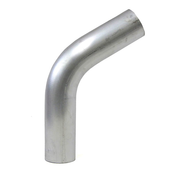 HPS Performance Products HPS 2-1/2" OD 60 Degree Bend 6061 Aluminum Elbow Pipe Tubing 16 Gauge w/ 2 1/2" CLR (view 1)