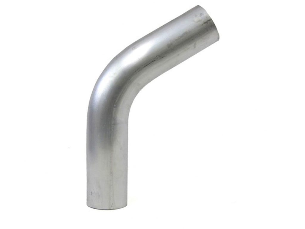 HPS 3-1/4" OD 60 Degree Bend 6061 Aluminum Elbow Pipe Tubing 16 Gauge w/ 3" CLR (view 1)