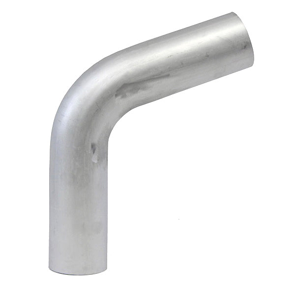 HPS Performance Products HPS 2-1/4" OD 70 Degree Bend 6061 Aluminum Elbow Pipe Tubing 16 Gauge w/ 2-1/4" CLR