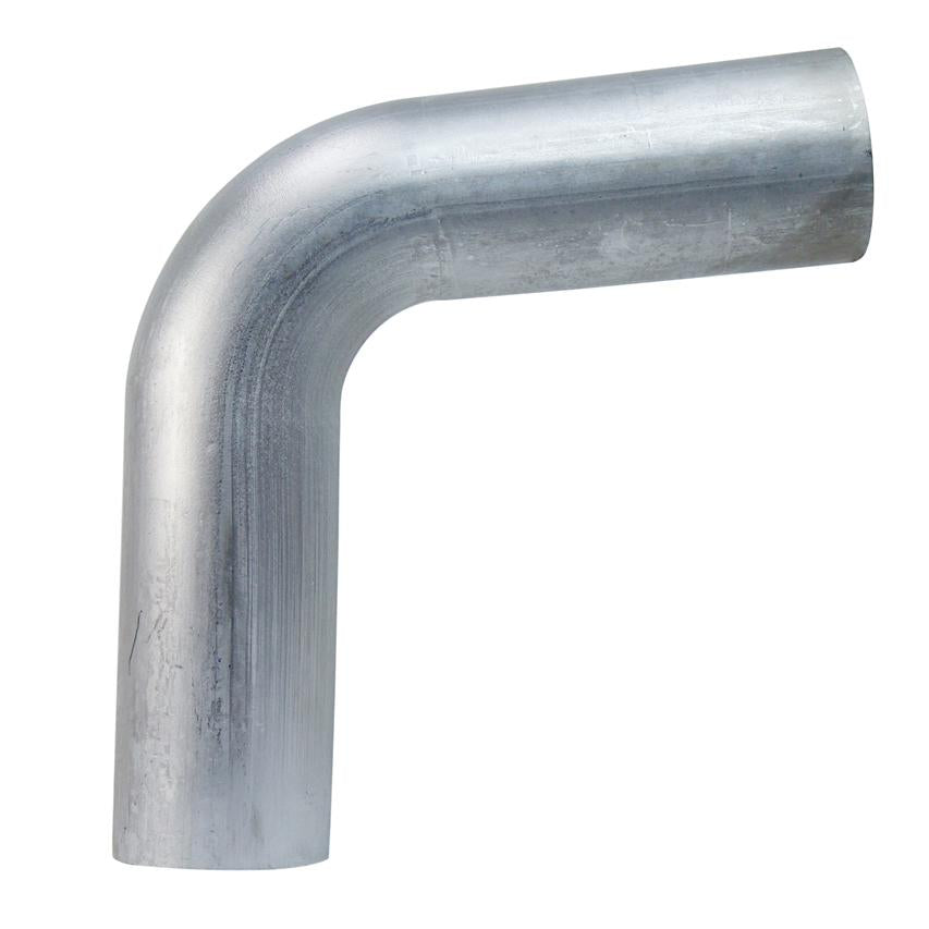 HPS Performance Products HPS 4" OD 80 Degree Bend 6061 Aluminum Elbow Pipe Tubing 16 Gauge w/ 4" CLR
