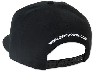 AEM Electronics AEM Logo Hat Black/Yellow Large/Xlarge (view 2)