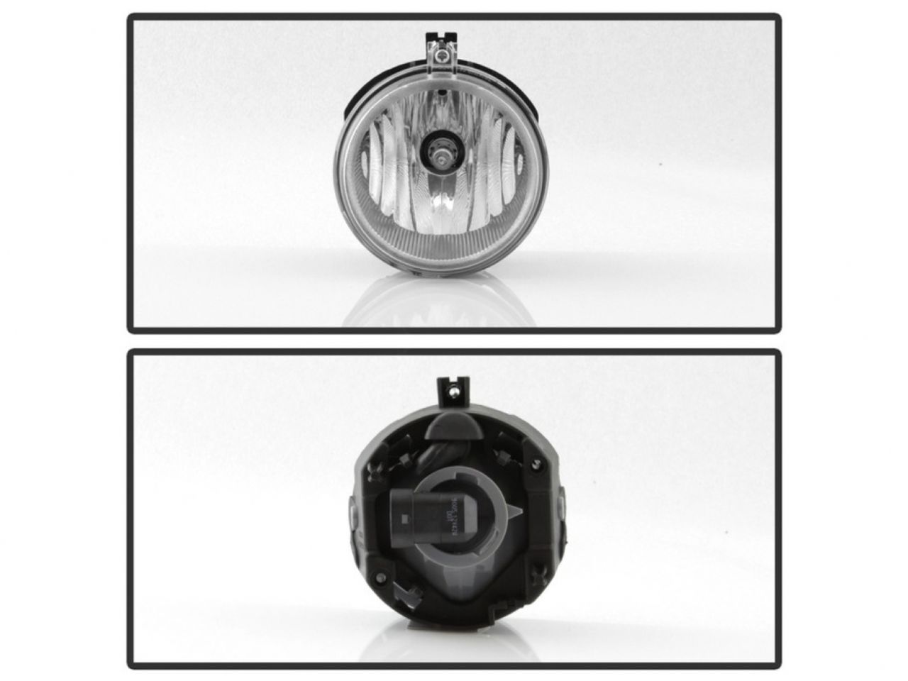 Spyder Dodge Challenger 2011-2014 Fog Lights with OEM Switch- Clear (view 2)