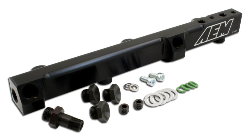 AEM Electronics Fuel Rail Honda F22A1 F22A4 F22A6 H22A1 H22A4 H23A1 (view 1)