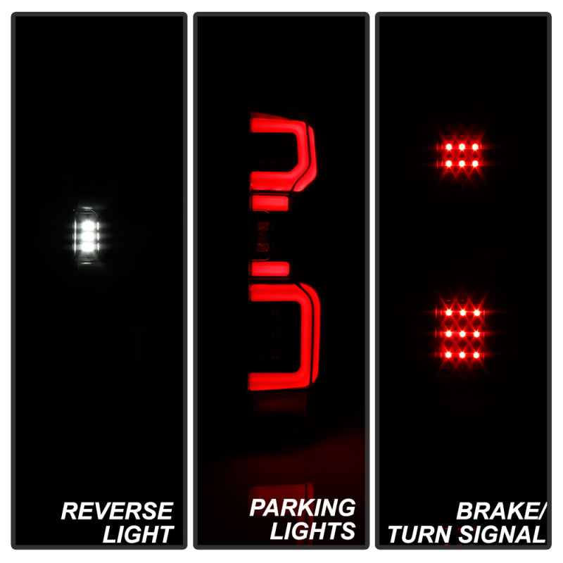 Spyder Chevy Silverado 19-20 (Do Not Fit Halogen Model) LED Tail Light - Chrome ALT-YD-CS19LED-C 5087287