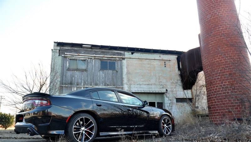 Corsa Performance 15-16 Dodge Charger SRT/Scat Pack/R/T 6.4L Black Xtreme Cat-Back (view 3)