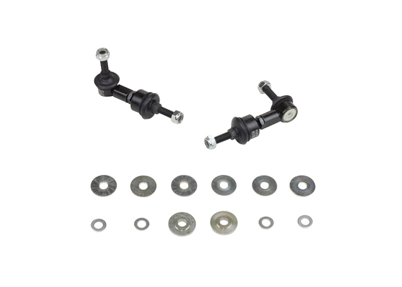 Whiteline Sway Bar Link Kit Heavy Duty Adj Steel Ball Nissan 240SX 1989-1998 (view 2)