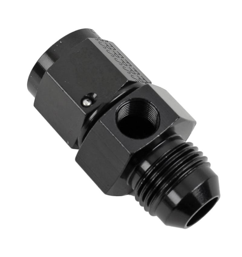 Aeromotive Adapter - AN-08 Male to Female - 1/8-NPT Port 15732
