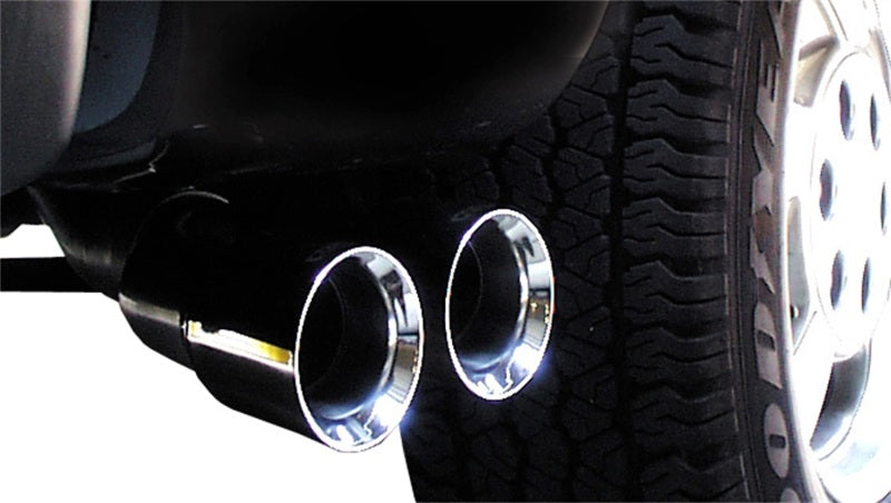 Corsa Performance 02-07 GMC Sierra Reg. Cab/Short Bed 1500 4.8L V8 Polished Sport (view 2)