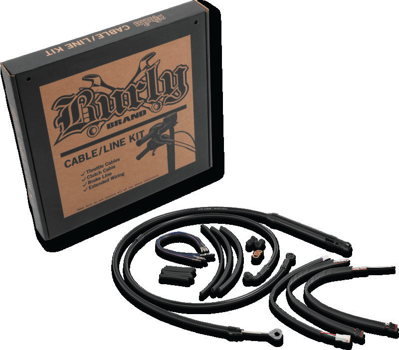 Burly Brand Control Kit 14in T-Bar - Black B30-1265