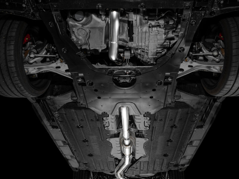 AWE Tuning 2024 Acura Integra Type S DE5 FWD Touring Edition Exhaust w/ Triple Chrome Silver Tips 3015-52335