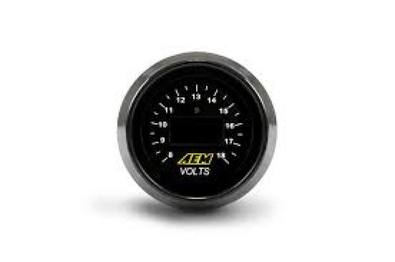 AEM Electronics 52mm Digital Volt Meter Gauge (view 3)