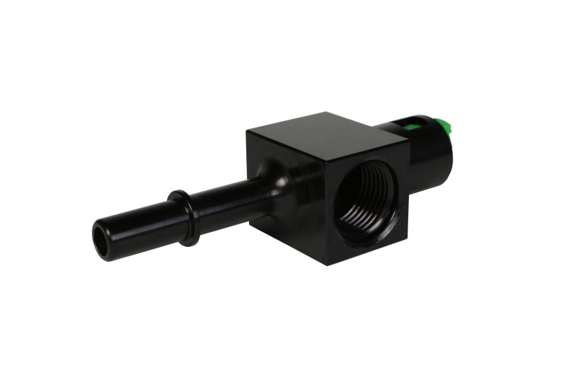 Aeromotive 3/8'' Quick Connect with AN-08 Access Port (view 3)