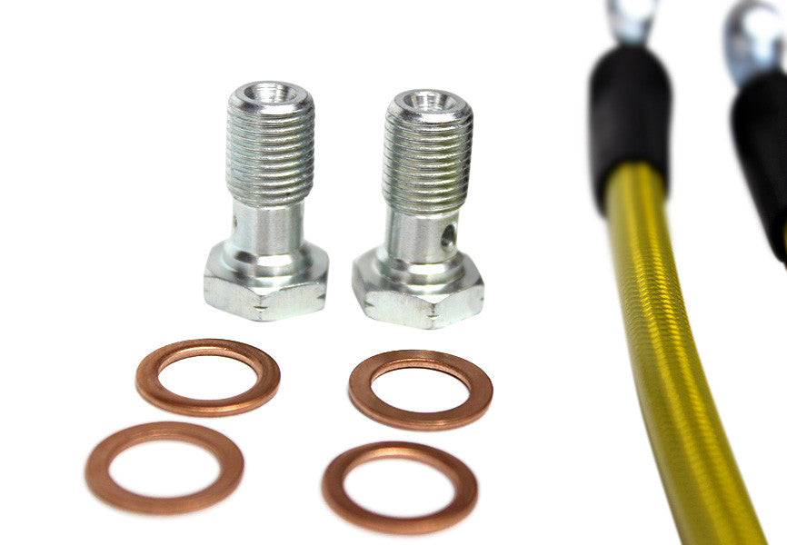 ISR Performance Stainless Steel Rear Brake Lines - Nissan 240sx S13/S14 (view 3)