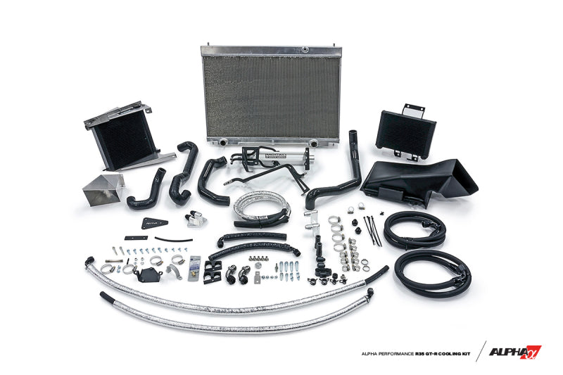 AMS Performance 08-11 Nissan GT-R R35 Alpha Cooling Package - Race System ALP.07.02.0001-3