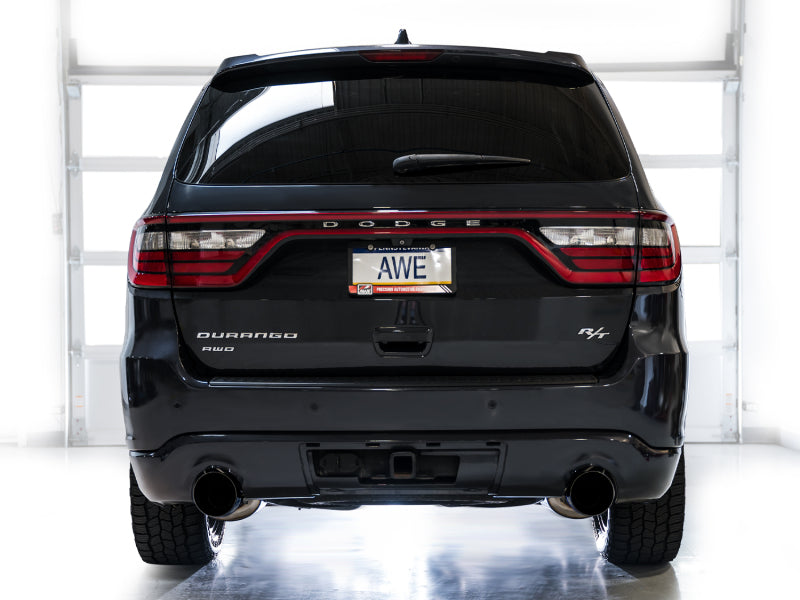 AWE Tuning 11-24 Dodge Durango 5.7L Track Edition Exhaust w/ Diamond Black Tips 3020-33575