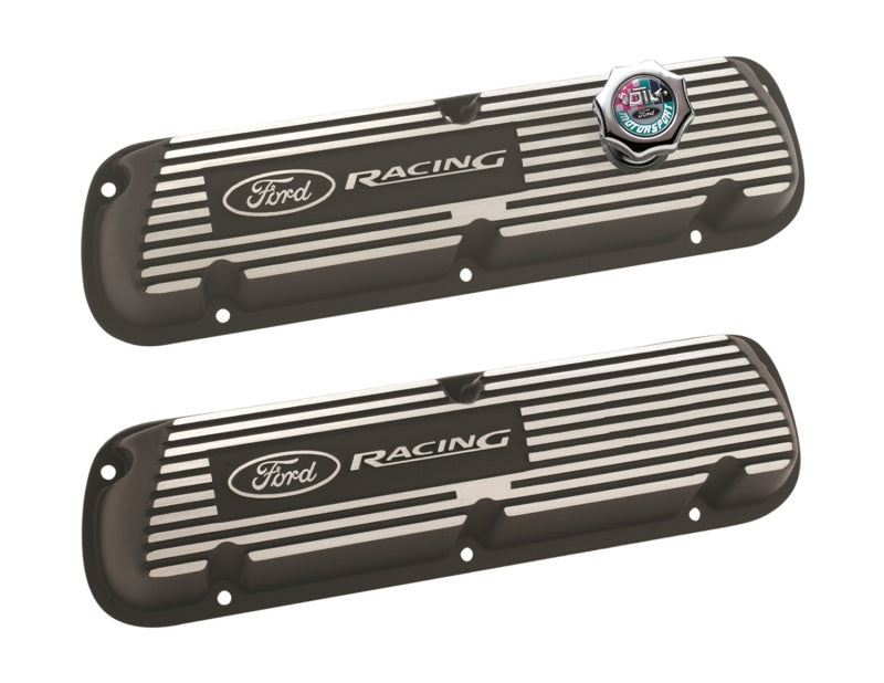 Ford Performance Parts Ford Racing Black Satin Valve Covers Racing (view 2)