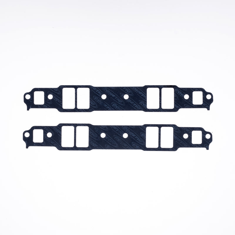 Cometic Gasket Cometic Chevy Gen1 Small Block V8 .125in Fiber Intake Mani Gskt Set-1.282in x 2.175in Rectangle Port C5528-125