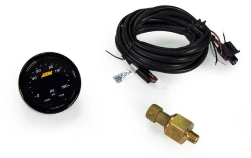 AEM Electronics Engine Oil Pressure Gauge (view 12)