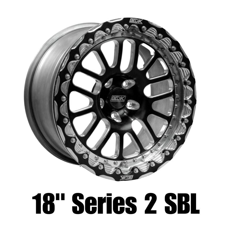 Belak Wheels Belak 18x6 / 2.75in BS / 6x135mm BP / High Pad / Series 2 - Non-Beadlock Wheel 18066135S22BS-NBL