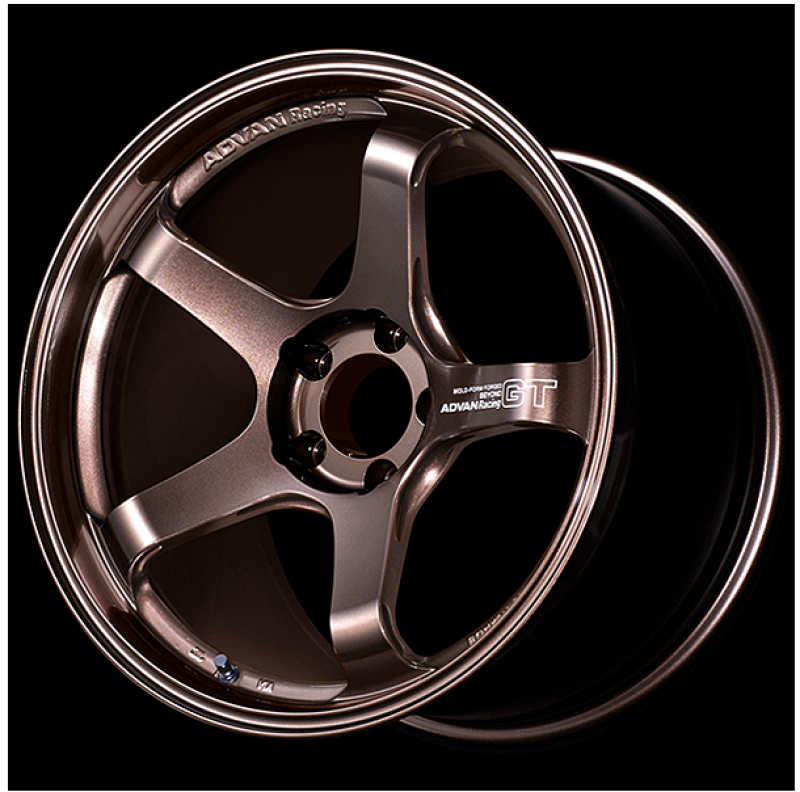 Advan GT Beyond 18X9 +38 5-114.3 Racing White Wheel YAQB8I38EW