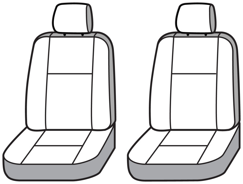 Covercraft 24-25 Ford F250/F550 Endura PrecisionFit 1st Row Bucket Seat-Silver/Charcoal GTF4422ABENSC