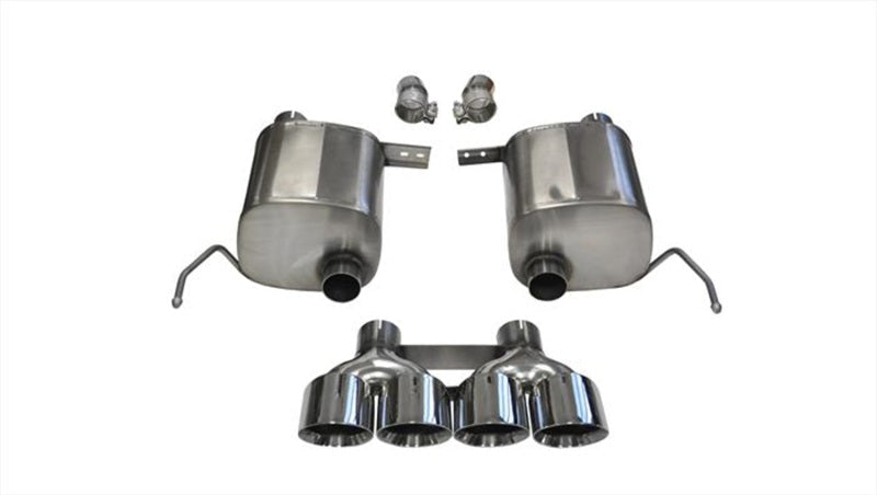 Corsa Performance 2014 Chevy Corvette C7 Coupe 6.2L V8 AT/MT 2.75" Valve-Back Dual Rear (view 1)