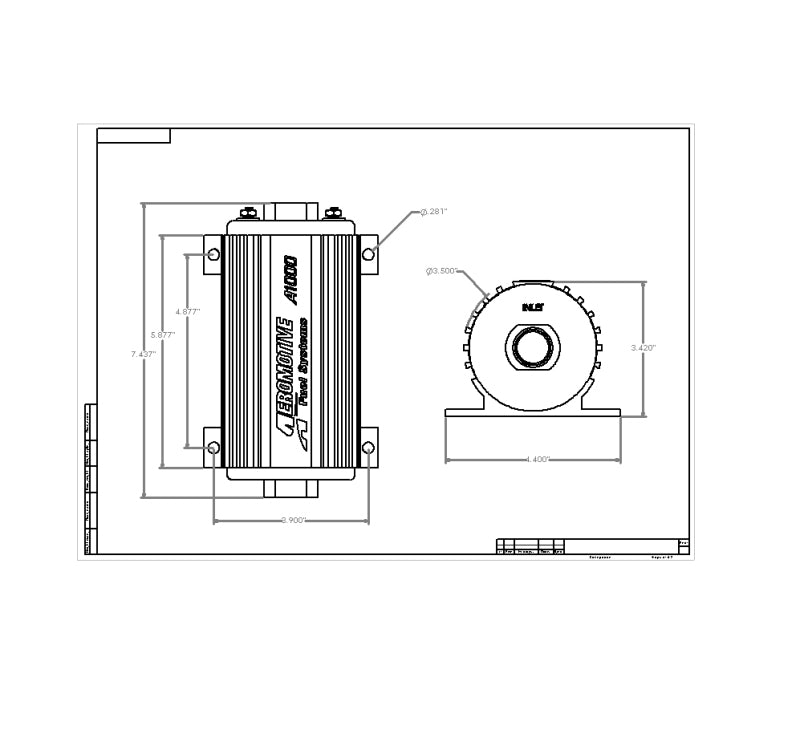 Aeromotive A1000 Fuel Pump (view 10)