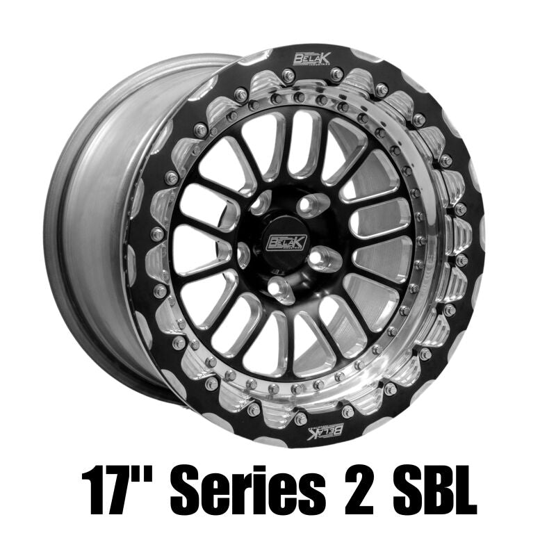 Belak Wheels Belak 17x9.5 / 6.25in BS / 6x135mm BP / High Pad / Series 2 - Non-Beadlock Wheel 17096135S26BS-NBL