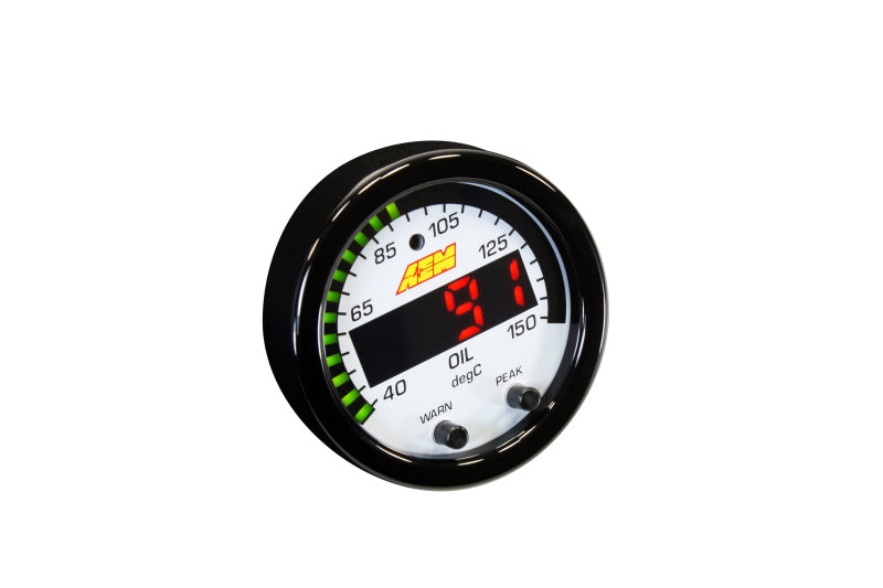 AEM Electronics Engine Coolant Temperature Gauge (view 5)