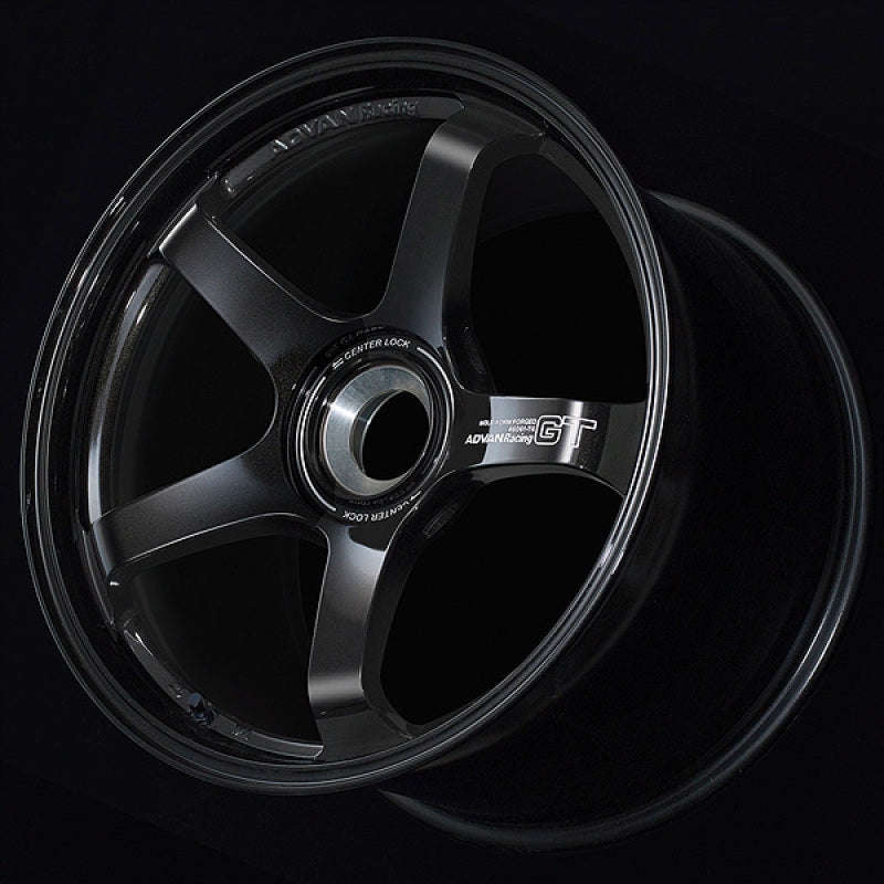 Advan GT Premium Version (Center Lock) 20x9 +49 Racing Titanium Black Wheel (Porsche) YAQ0I49ITBP