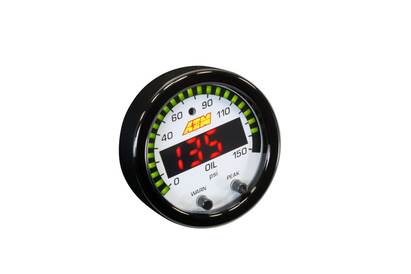 AEM Electronics Engine Oil Pressure Gauge (view 9)
