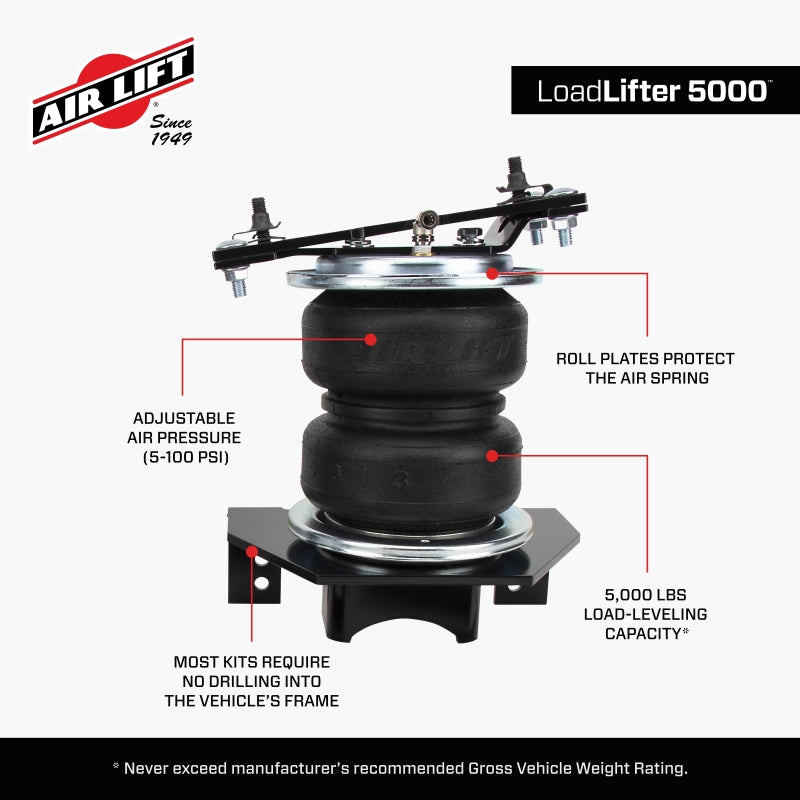 AIRLIFT Loadlifter 5000 Air Spring Kit (view 10)