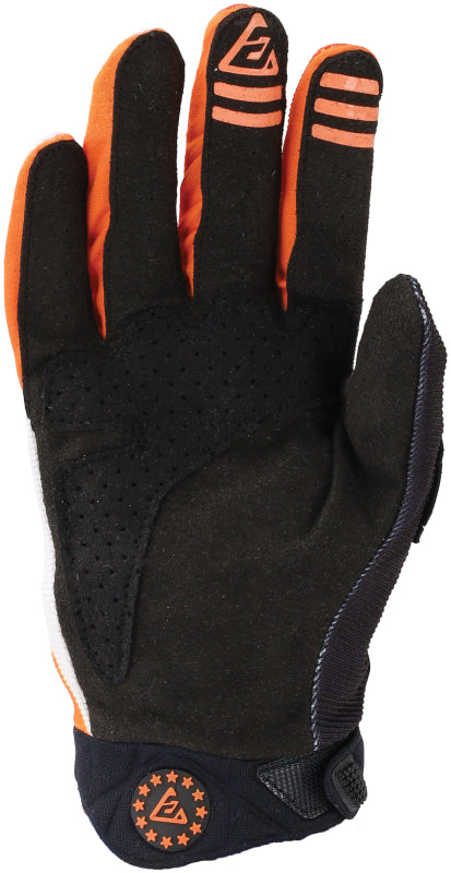 Answer 24 Peak Flo Gloves Black/Hyper Orange/White - XL 442804