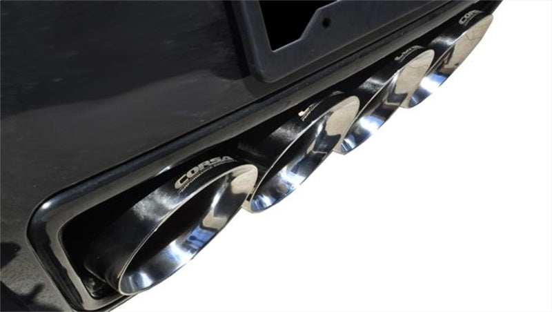 Corsa Performance 2014 Chevy Corvette C7 Coupe 6.2L V8 AT/MT 2.75" Valve-Back Dual Rear (view 2)
