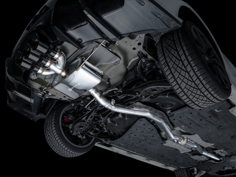 AWE Tuning 2024 Acura Integra Type S DE5 FWD Touring Edition Exhaust w/ Triple Diamond Black Tips 3015-53335
