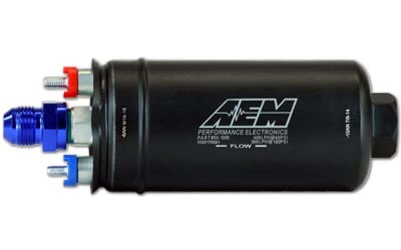 AEM Electronics 380lph Inline High Flow Fuel Pump (view 2)
