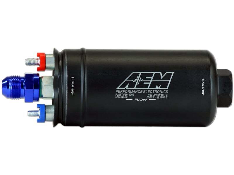 AEM Electronics 380lph Inline High Flow Fuel Pump (view 14)