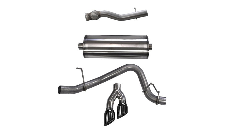 Corsa Performance 2015 GMC Yukon Denali XL 6.2L V8 3in Cat-Back Single Side Exit Twin 4i (view 1)
