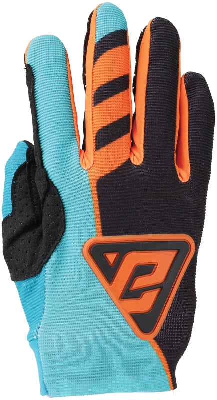 Answer 24 Aerlite Nitro Gloves Black/Astana/Hyper Orange Youth - Small 442827