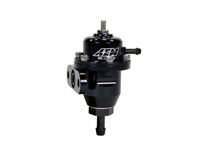 AEM Electronics Fuel Pressure Regulator Black Honda Acura (view 3)