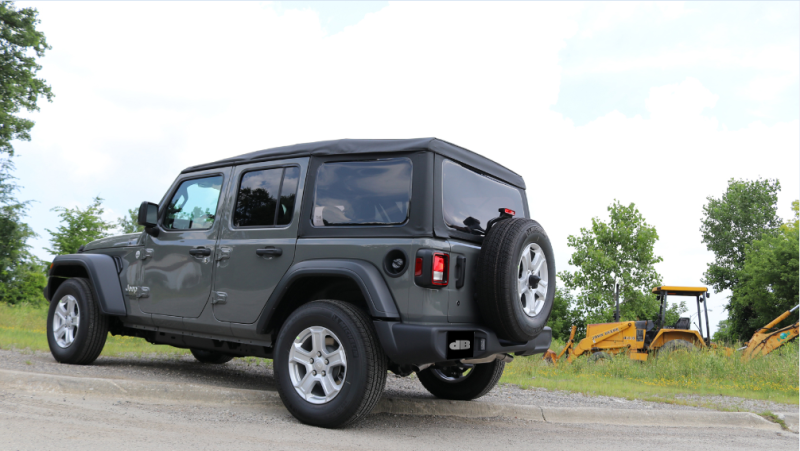 Corsa Performance Corsa 18+ Jeep Wrangler JL 2.5in Dual Rear Turn Down Exit Sport Axle-B
