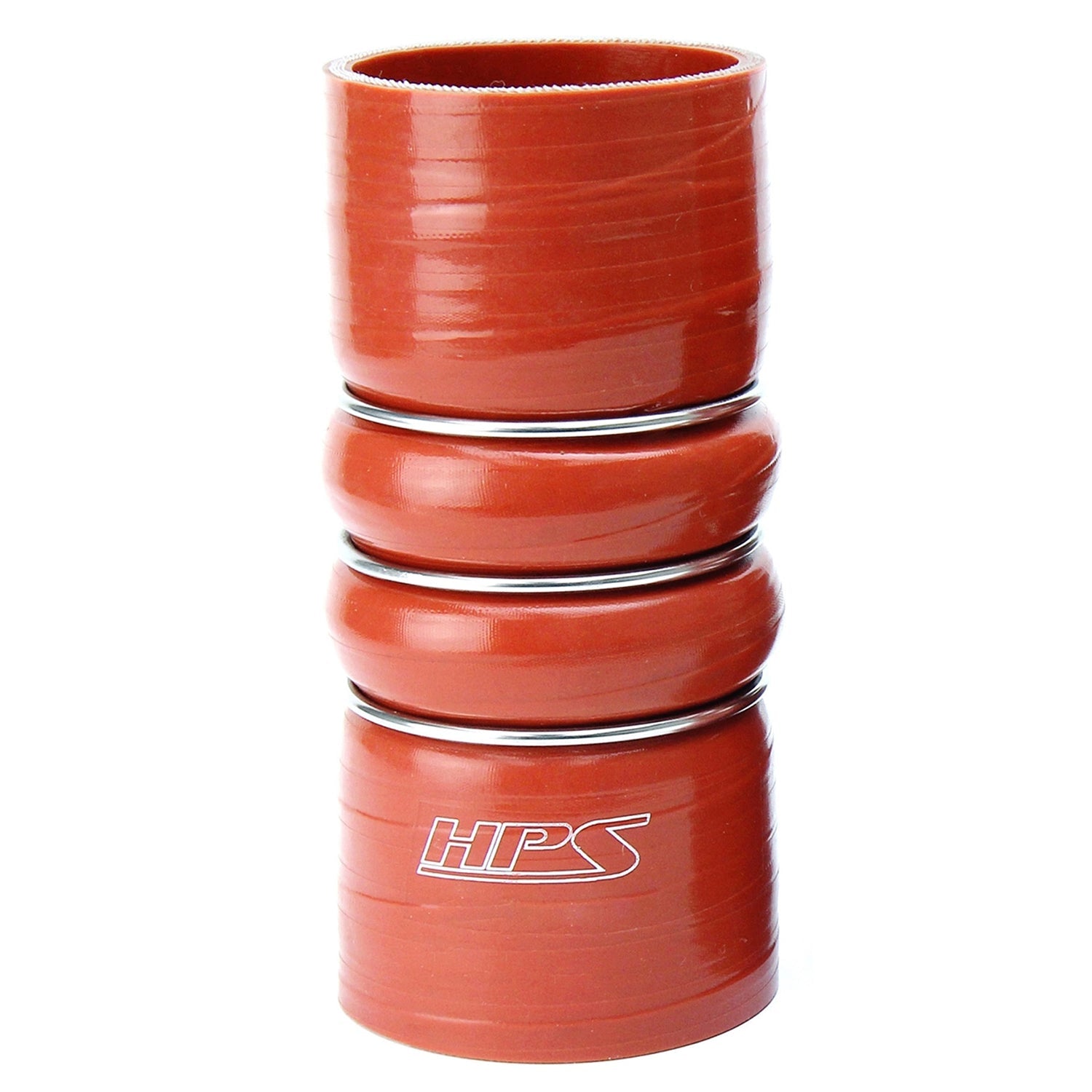 HPS Performance Products HPS 3-7/8" ID, 6" Length, Silicone Charge Air Cooler CAC Hose Double Hump Coupler Bellow Hot Side, Ultra High Temp 4-ply Aramid Reinforced, 98mm ID